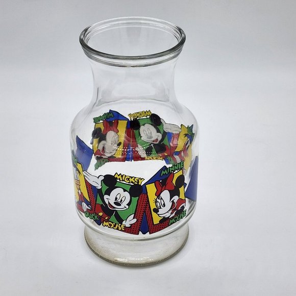 Vintage Anchor Hocking Disney Juice Carafe Pitcher Made in the USA - Picture 3 of 8